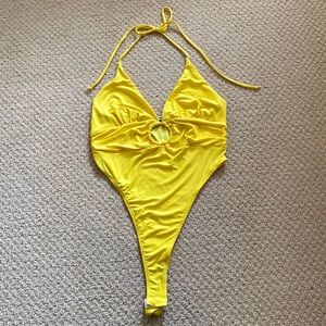 Yellow Bodysuit